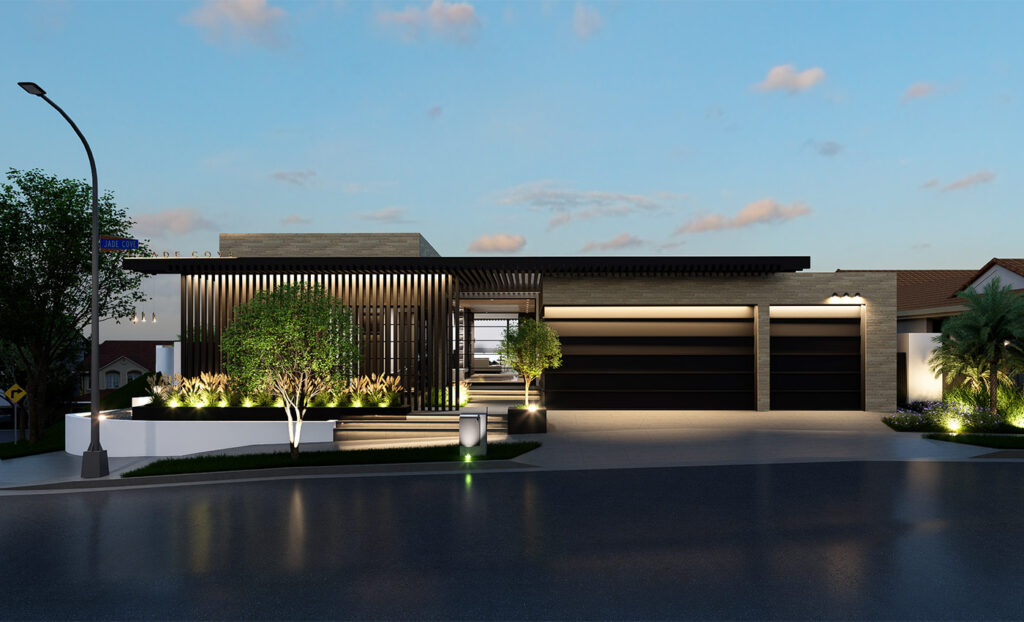 1-JC Front-Entrance-Night